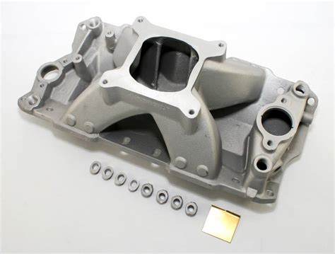 fabricated sbc aluminum intake manifold|chrome intake for 350 chevrolet.